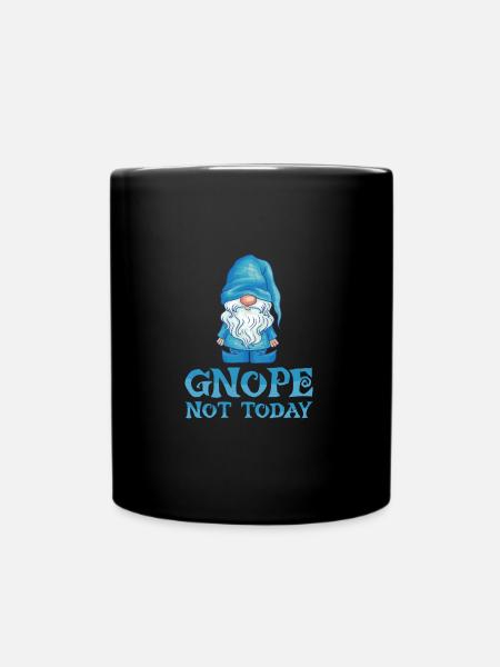 Jardin Gnome Hobby Gnome Jardin - Mug uni - noir
