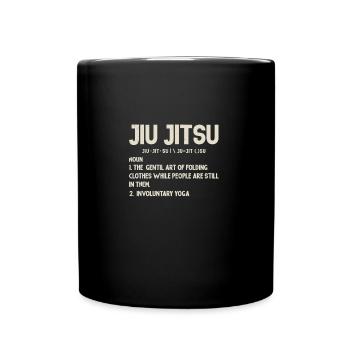 Brazilian Jiu Jitsu Defination | BrazilianJiuJitsu - Tasse einfarbig - Schwarz - Vorne
