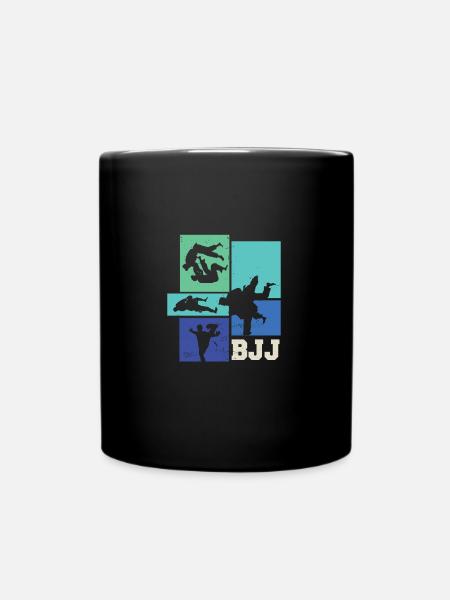 Cool BJJ | BrazilianJiuJitsu - Full Colour Mug - black