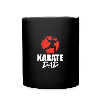 Karate Dad | Karate - Full Colour Mug - black - Front