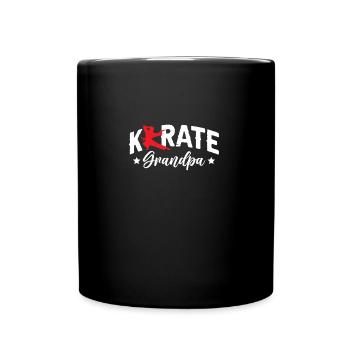 Karate Grandpa | Karate - Full Colour Mug - black - Front