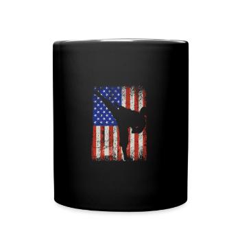 Vintage Karate | Karate - Full Colour Mug - black - Front