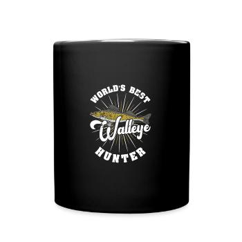 Pêcheurs à la ligne Zander Pike Fishing - Mug uni - noir - Devant