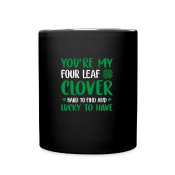 Saint Patricks Day 11 - Tasse einfarbig - Schwarz - Vorne