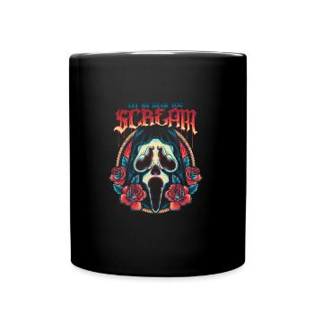 Let Me Hear You Scream - Full Colour Mug - black - Front