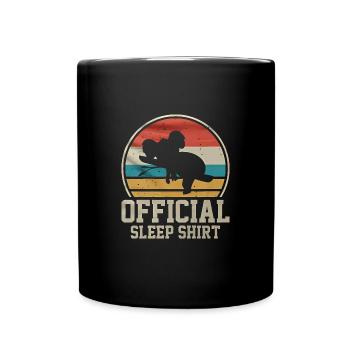 Official Sleep t shirt - Full Colour Mug - black - Front
