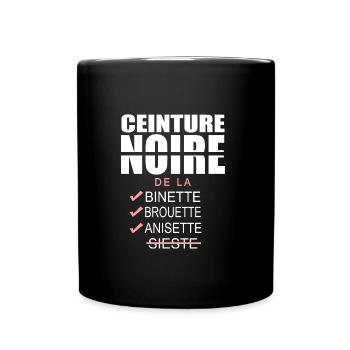 Humour Homme jardinier jardin - Mug uni - noir - Devant