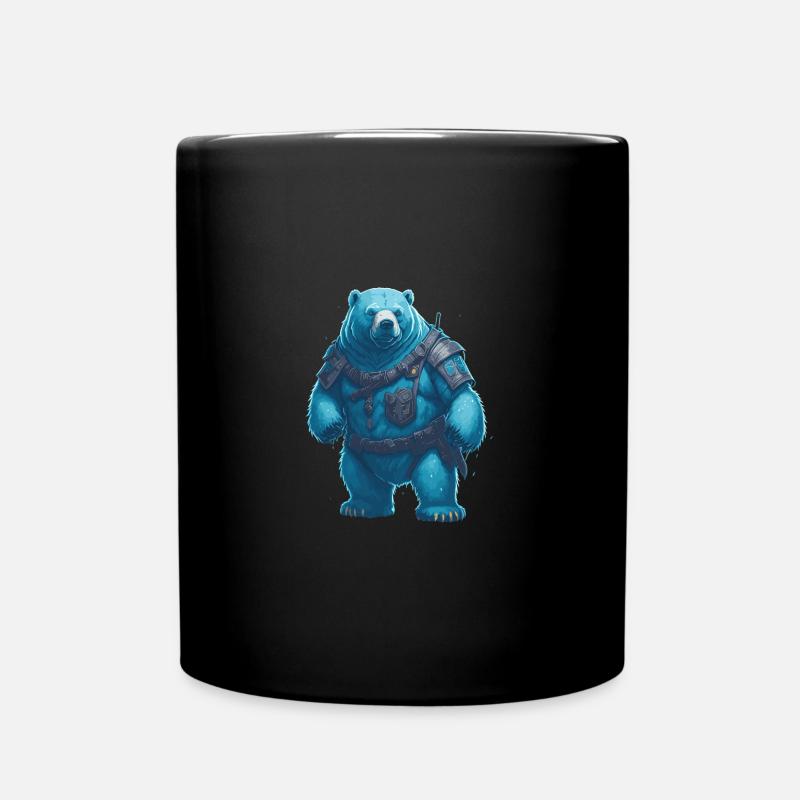 Collectionneur de pandas bleus - Mug uni - noir