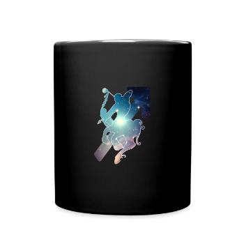 Signe du zodiaque Sagittaire - Mug uni - noir - Devant
