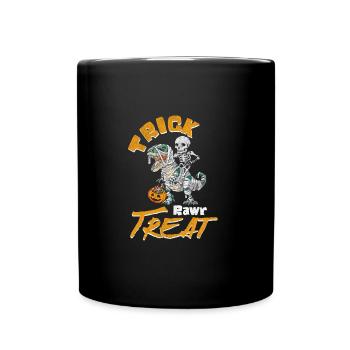 Trick Rawr Treat - Mug uni - noir - Devant