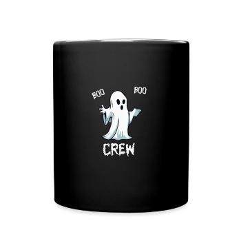 Boo Boo Crew – Geisterbrigade Halloween - Tasse einfarbig - Schwarz - Vorne