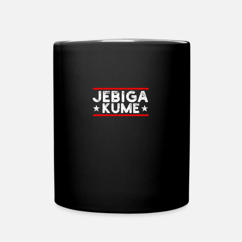 Balkan Jugo Spruch Jebiga Kume - Balkan - Tasse einfarbig - Schwarz