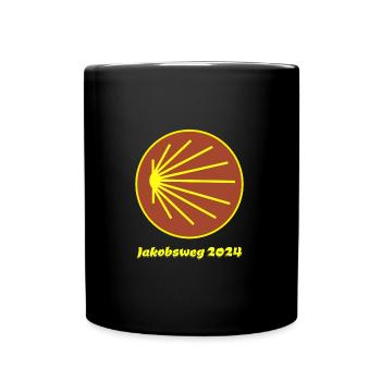 Way of St. James 2024 Pilgrim's Shell Brown - Full Colour Mug - black - Front