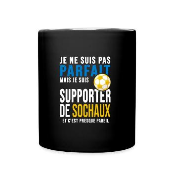 football Sochaux supporter foot club sochaux - Mug uni - noir - Devant