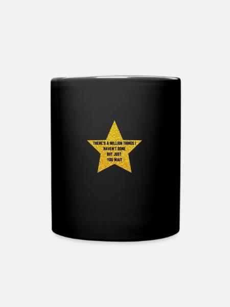 Hamilton Gold Star Il y a un million - Mug uni - noir