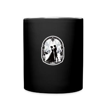 Stolz und Vorurteil Gesellschaftstanz - Tasse einfarbig - Schwarz - Vorne