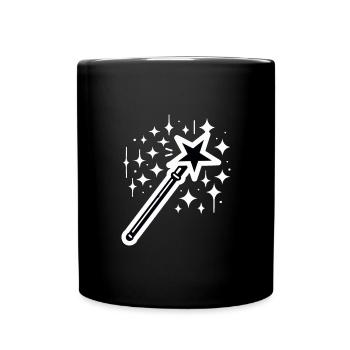 Magic Wand - Full Colour Mug - black - Front