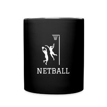 Netball Champions - Full Colour Mug - black - Front