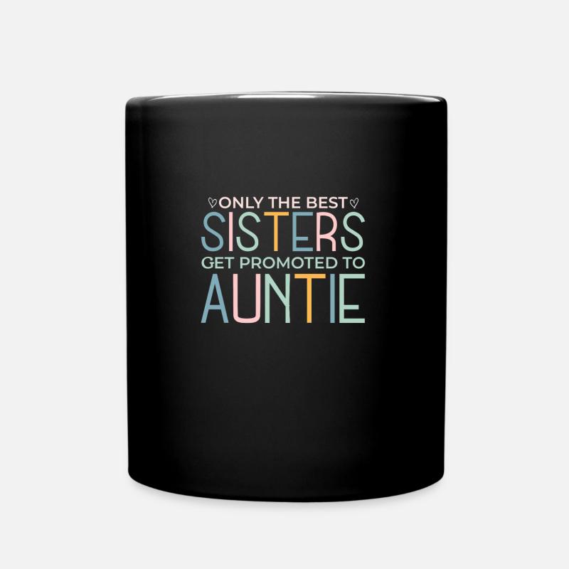 Promu à la tante - Mug uni - noir