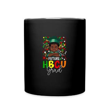 Future HBCU Grad - Tasse einfarbig - Schwarz - Vorne