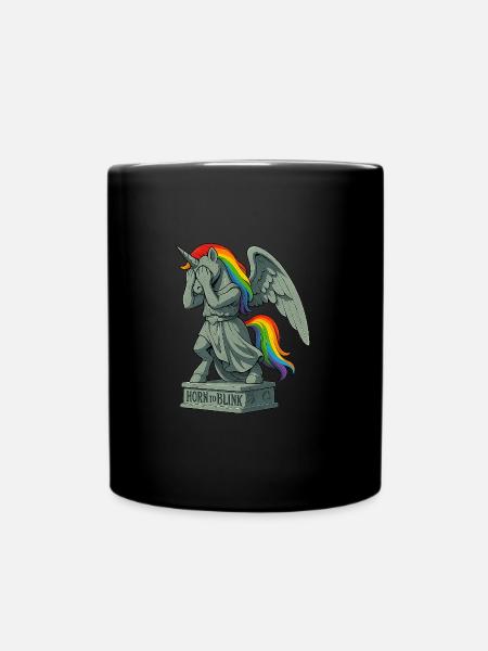 Horn To Blink - Tasse einfarbig - Schwarz