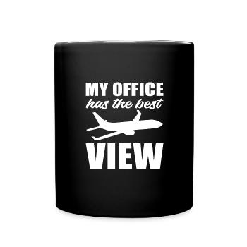 Meilleur cadeau De copilote de vue - Mug uni - noir - Devant