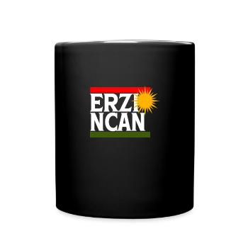 Erzincan kurdis - Tasse einfarbig - Schwarz - Vorne