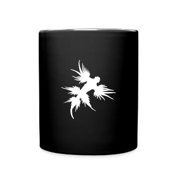 Glaucus Atlanticus Blaue Ozeanschnecke Nudibranch - Tasse einfarbig - Schwarz - Vorne