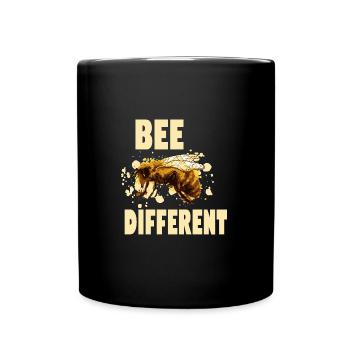Conception de cadeau apiculteur abeilles différentes abeilles - Mug uni - noir - Devant