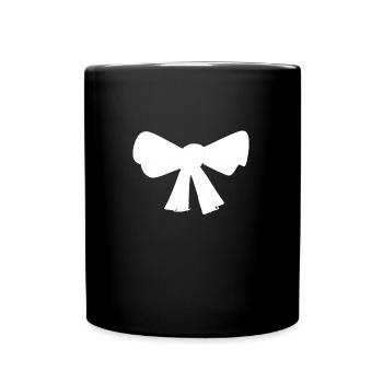 symbole de boucle voler - Mug uni - noir - Devant
