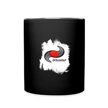 Frisbee Ultimate Frisbee DiscGolf Frisbee - Full Colour Mug - black - Front