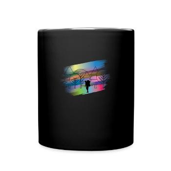Randonneurs - Mug uni - noir - Devant