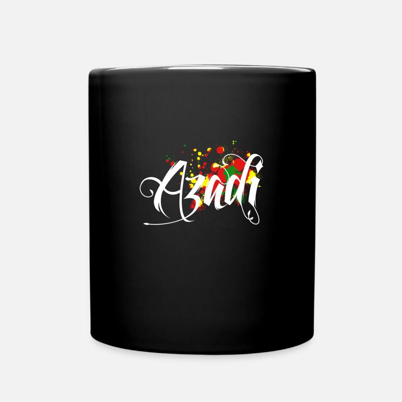Newroz Azadi - Full Colour Mug - black