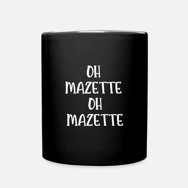 oh mazette oh mazette - Mug uni - noir