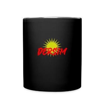 Rouge Dersim - Mug uni - noir - Devant