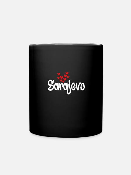 Sarajevo - Mug uni - noir
