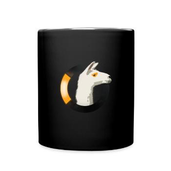 LamaWatch Style - Full Colour Mug - black - Front