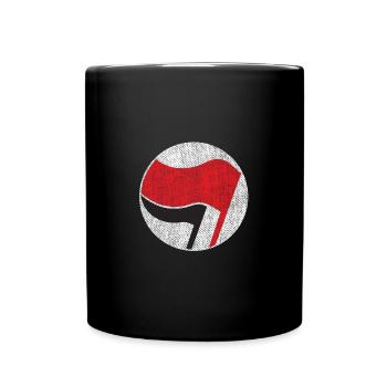 antifascist - Full Colour Mug - black - Front