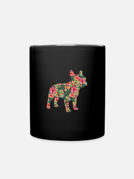 Frenchie Bulldog - French Bulldog - Full Colour Mug - black
