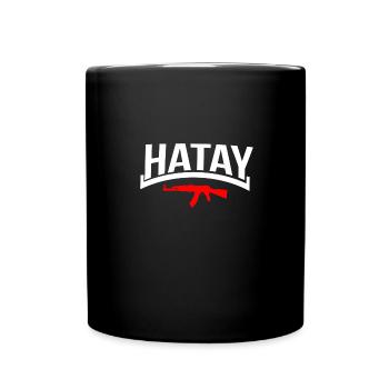 Hatay ak - Tasse einfarbig - Schwarz - Vorne