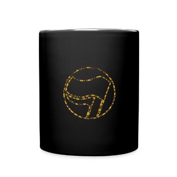 Flag Flag Flags Flags Anti-Fascist - Full Colour Mug - black - Front