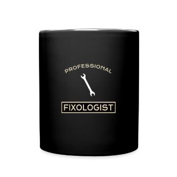 HANDYMAN: Fixologiste professionnel - Mug uni - noir - Devant