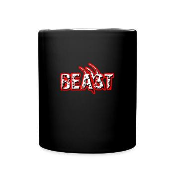 Beast - Tasse einfarbig - Schwarz - Vorne