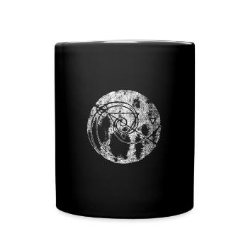 Runes Sacred Geometry Prize Fibonacci - Full Colour Mug - black - Front