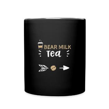 Bear Milk Tea - Coffee - Full Colour Mug - black - Front