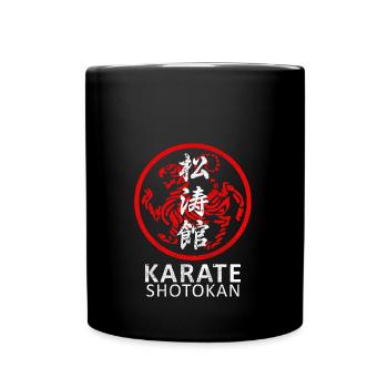 Shotokan Karate Martial Art Japan Vintage - Full Colour Mug - black - Front