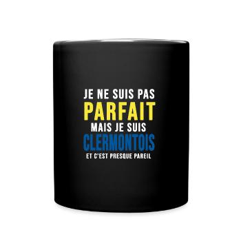 clermont parfait clermontois rugby ville 63 - Mug uni - noir - Devant