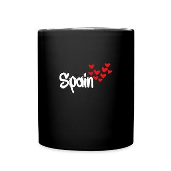 Spain - Tasse einfarbig - Schwarz - Vorne