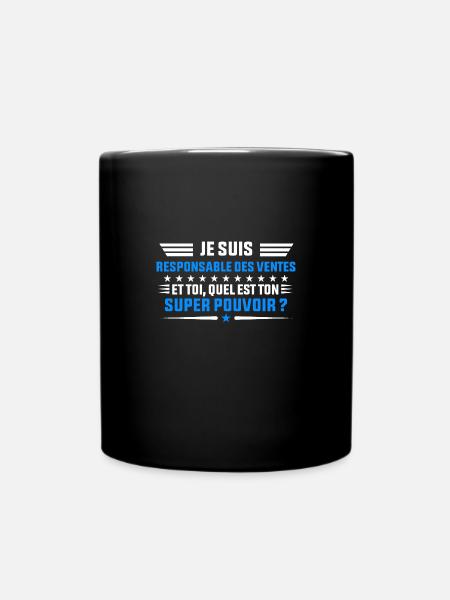 Je Suis Responsable des ventes idée cadeau homme s - Mug uni - noir