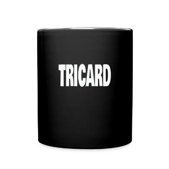 tricard - Mug uni - noir - Devant